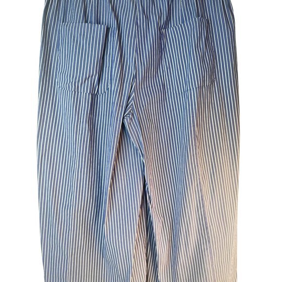 2/$30 ZARA Large Woman Blue & White Striped Culottes - Picture 10 of 14